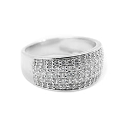 Five Row Diamond Half Band in 925 Silver
Hip Hop Style Half Diamond Band for Men & Women
Minimalist Half Diamond Ring with Lab-Grown Diamond Option
925 Silver Half Band with Cubic Zirconia
Five Row Diamond Band