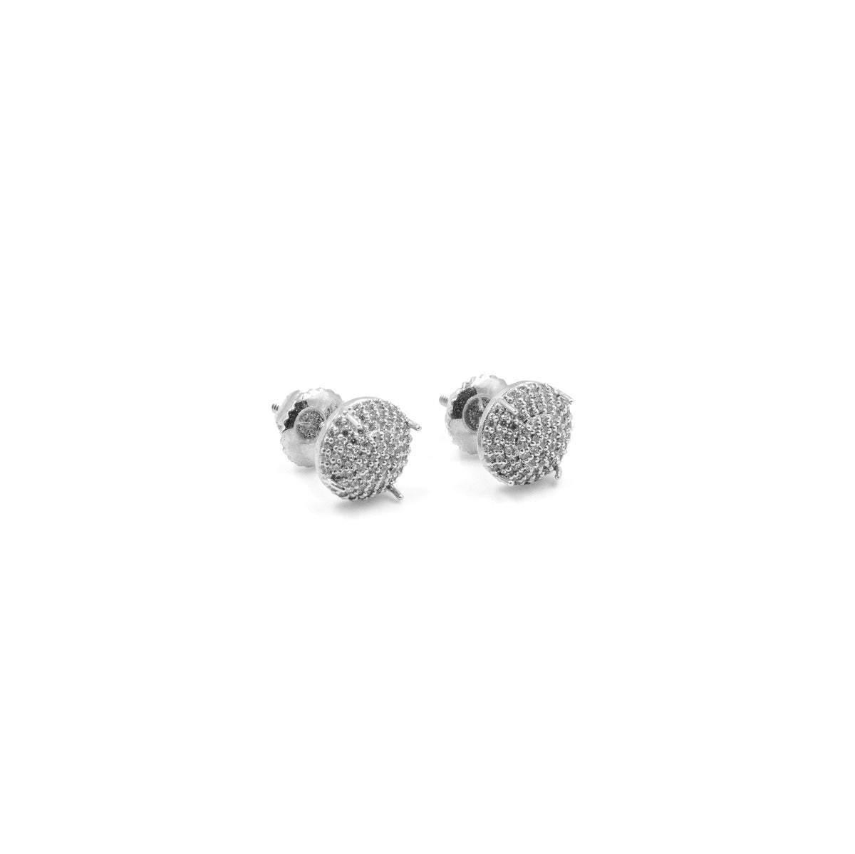 Round Dome Earrings
