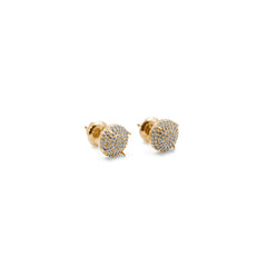 Round Dome Earrings