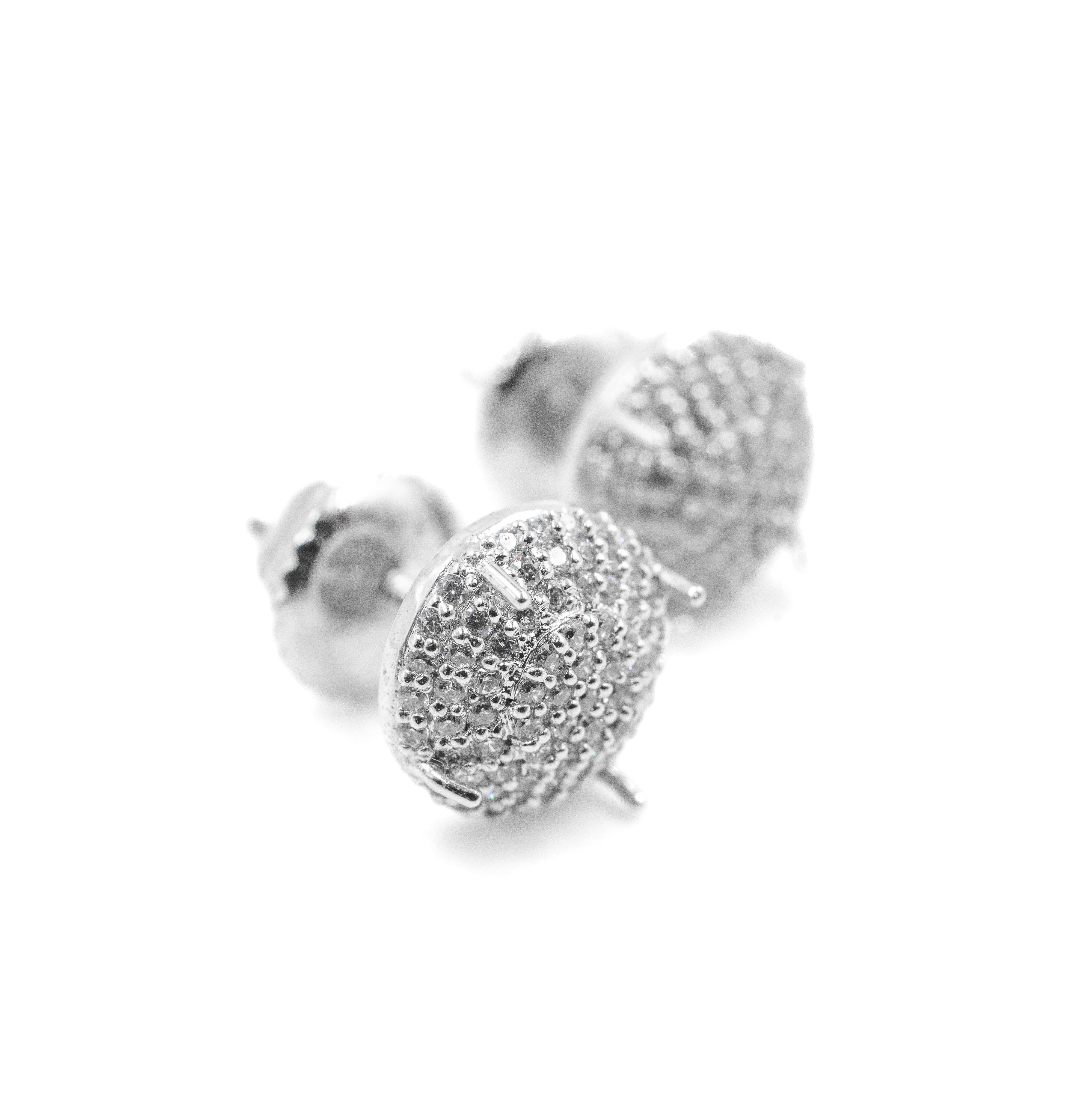 Round Dome Earrings