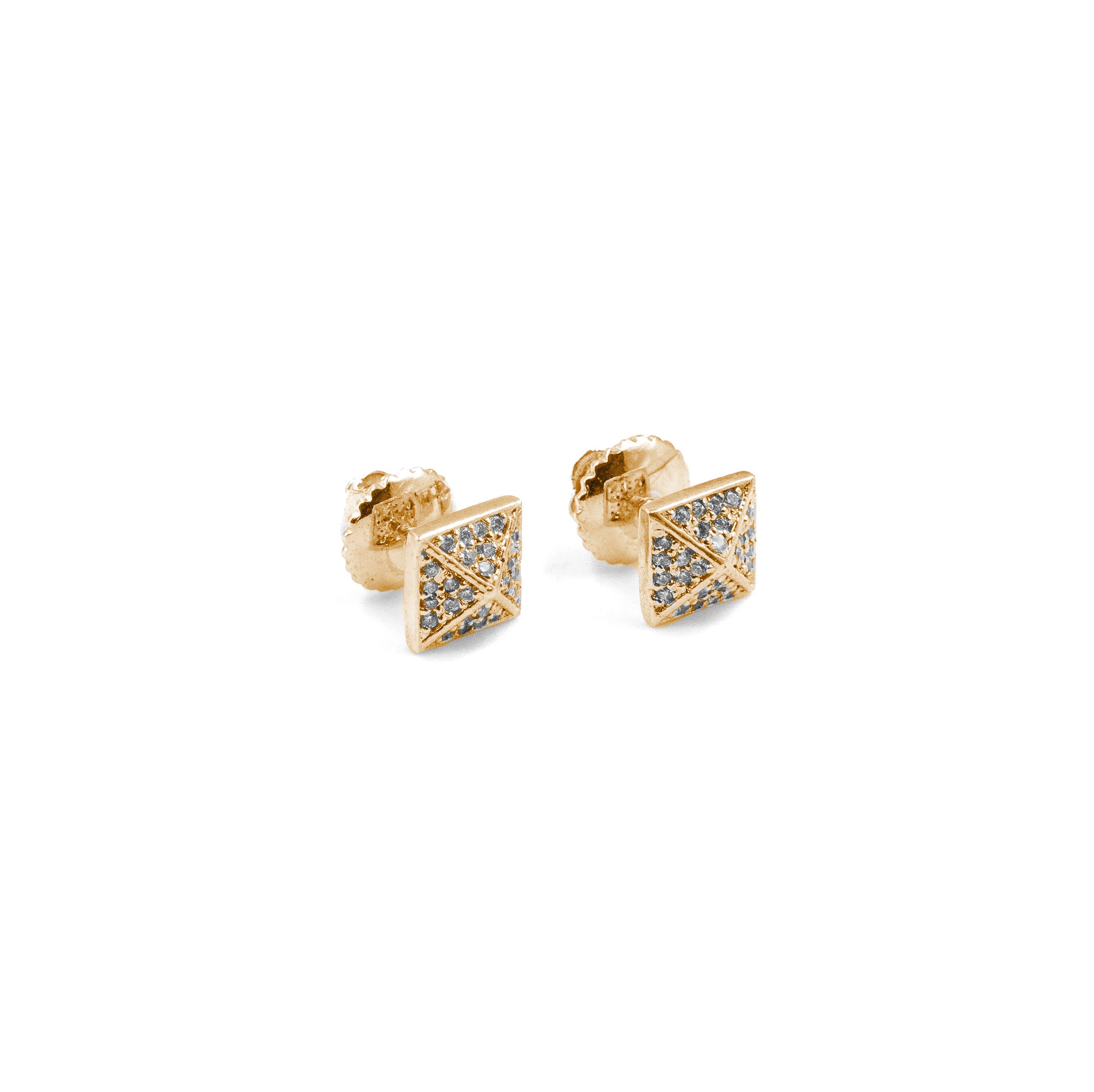 Pyramid Earrings