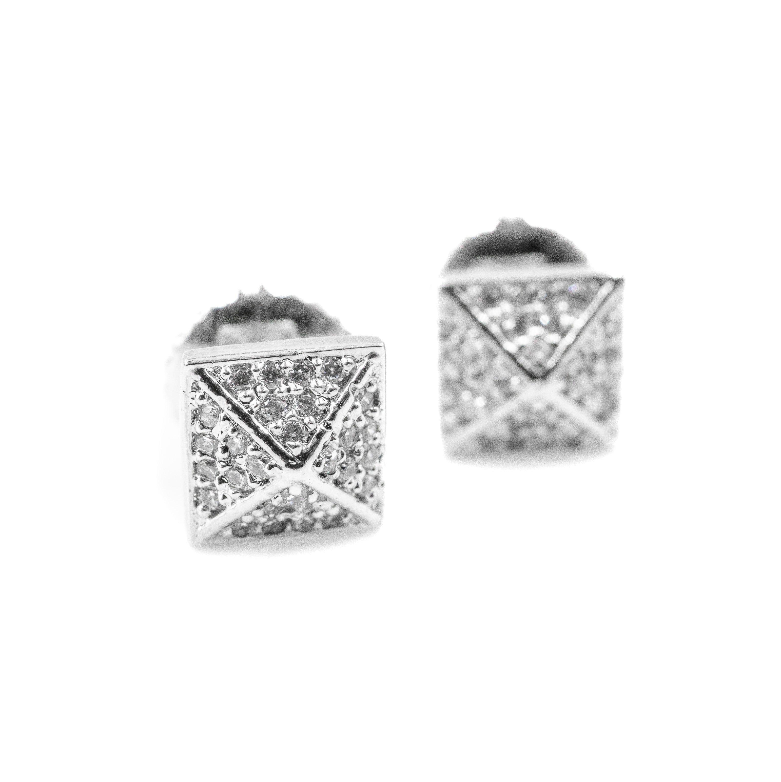 Pyramid Earrings