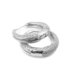 Round Hoop Earrings