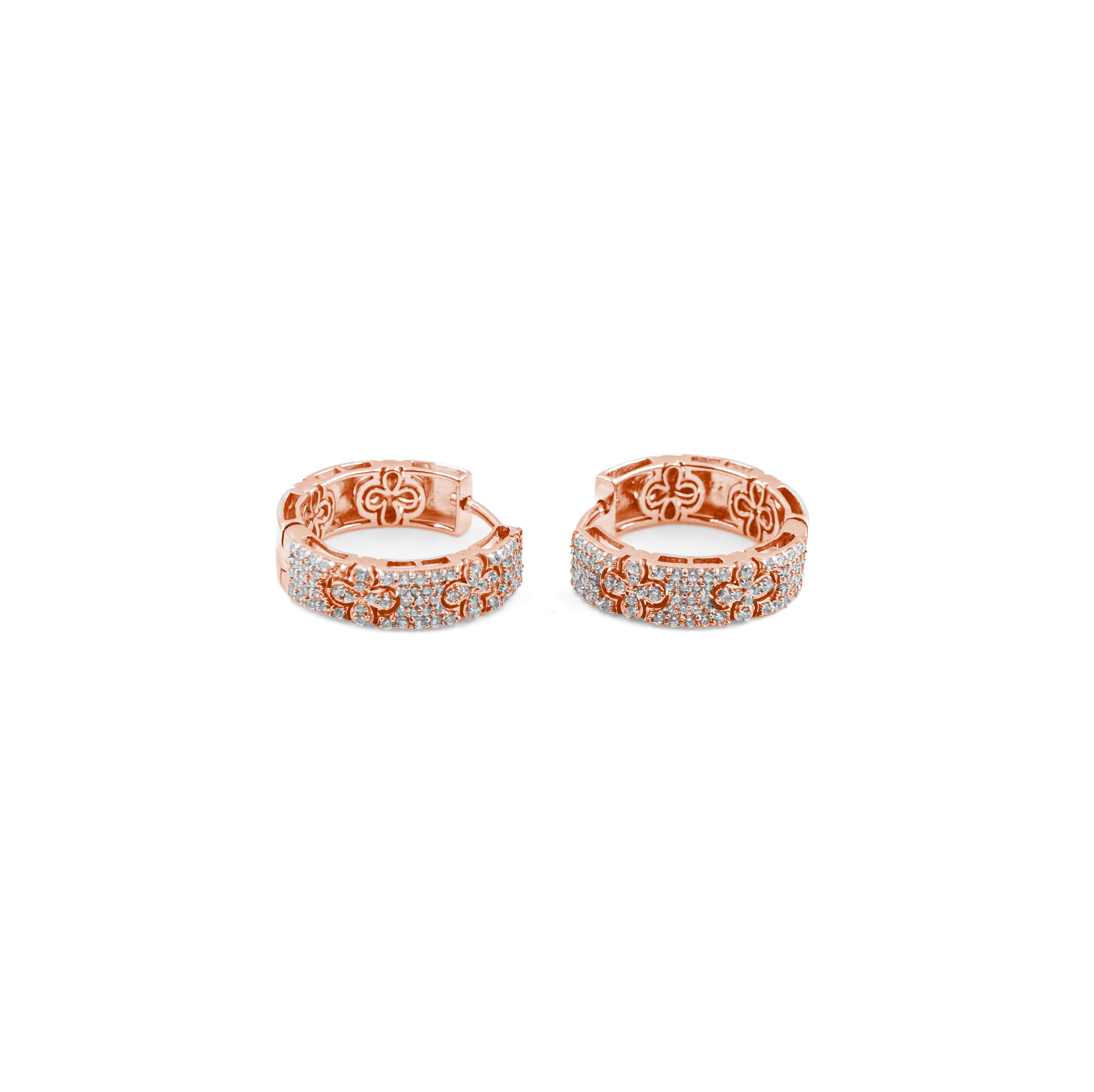 Paved Earrings