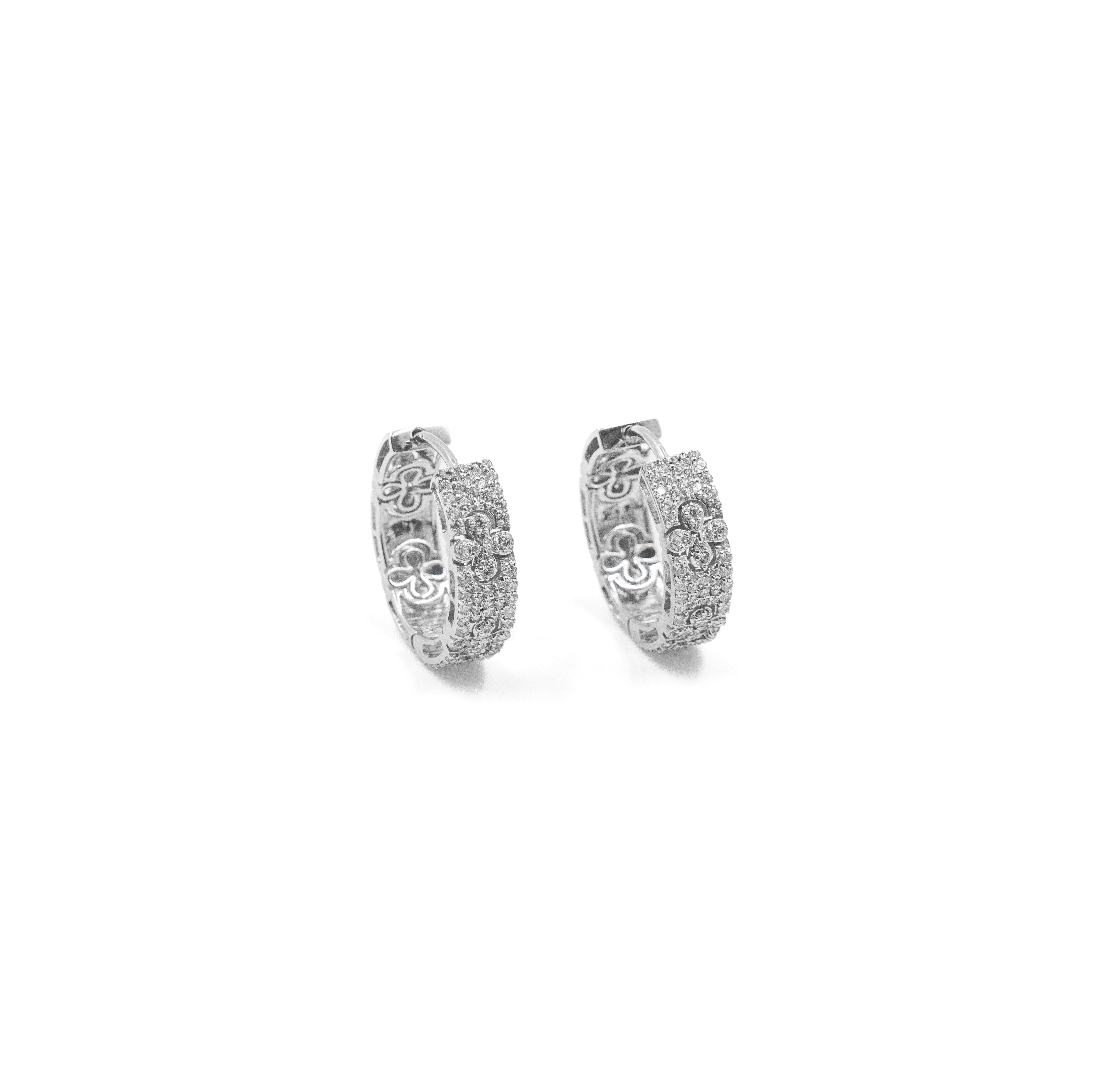 Paved Earrings