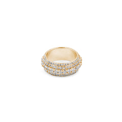 Five Row Round Diamond Band in 925 Silver
Graded Diamond Band for Men & Women
925 Silver Five Row Round Band with Lab-Grown Diamond
Ice Out Five Row Diamond Round Band with Cubic Zirconia
Five Row Round Band