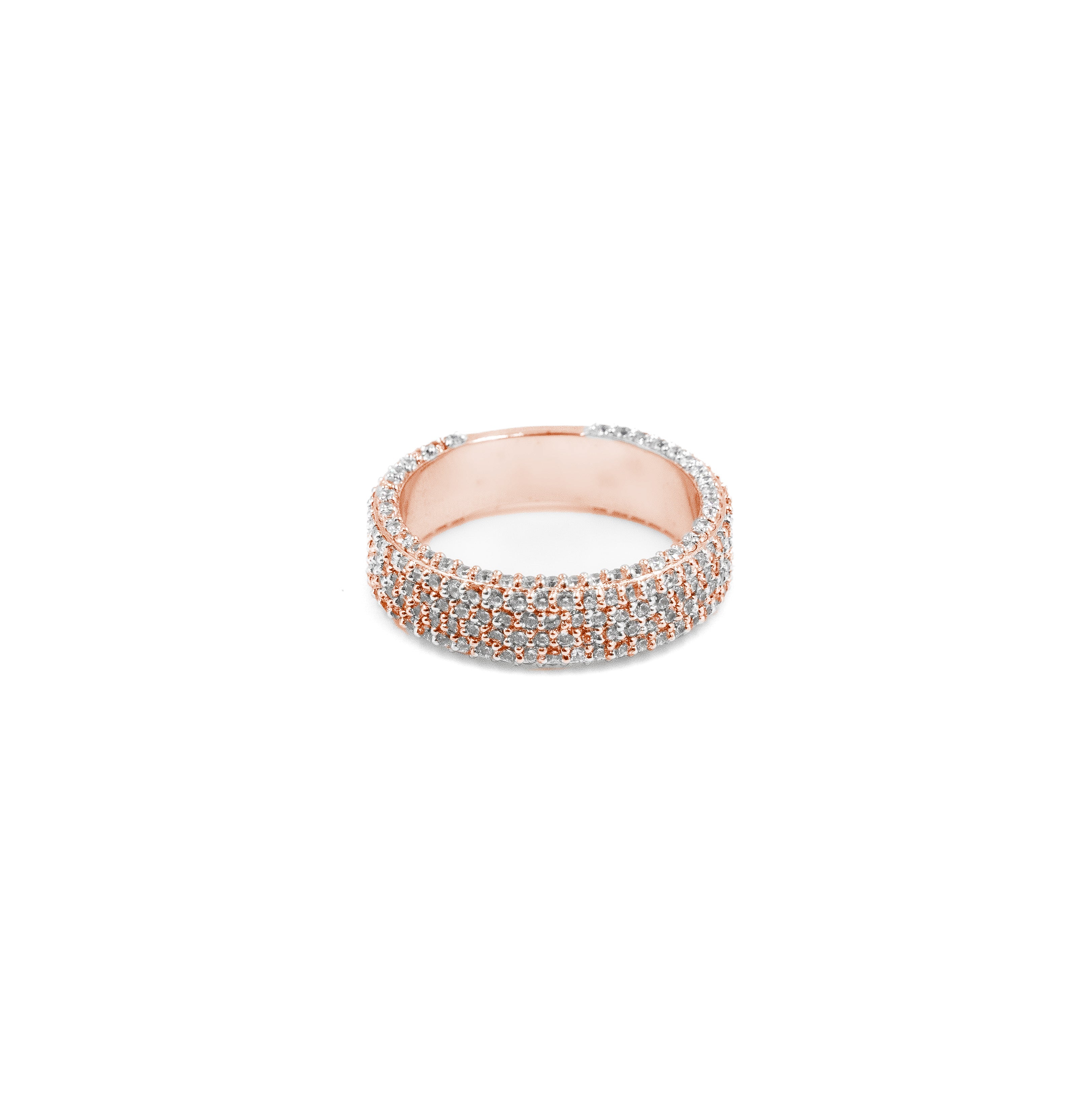 Four Row Diamond Band Ring 925 Silver 925 
Silver Four Row Diamond Ring for Men and Women 
Lab-Grown Diamond Four Row Band Ring 
Four Row Hip Hop Diamond Ring in Silver 
Four Row Diamond Band