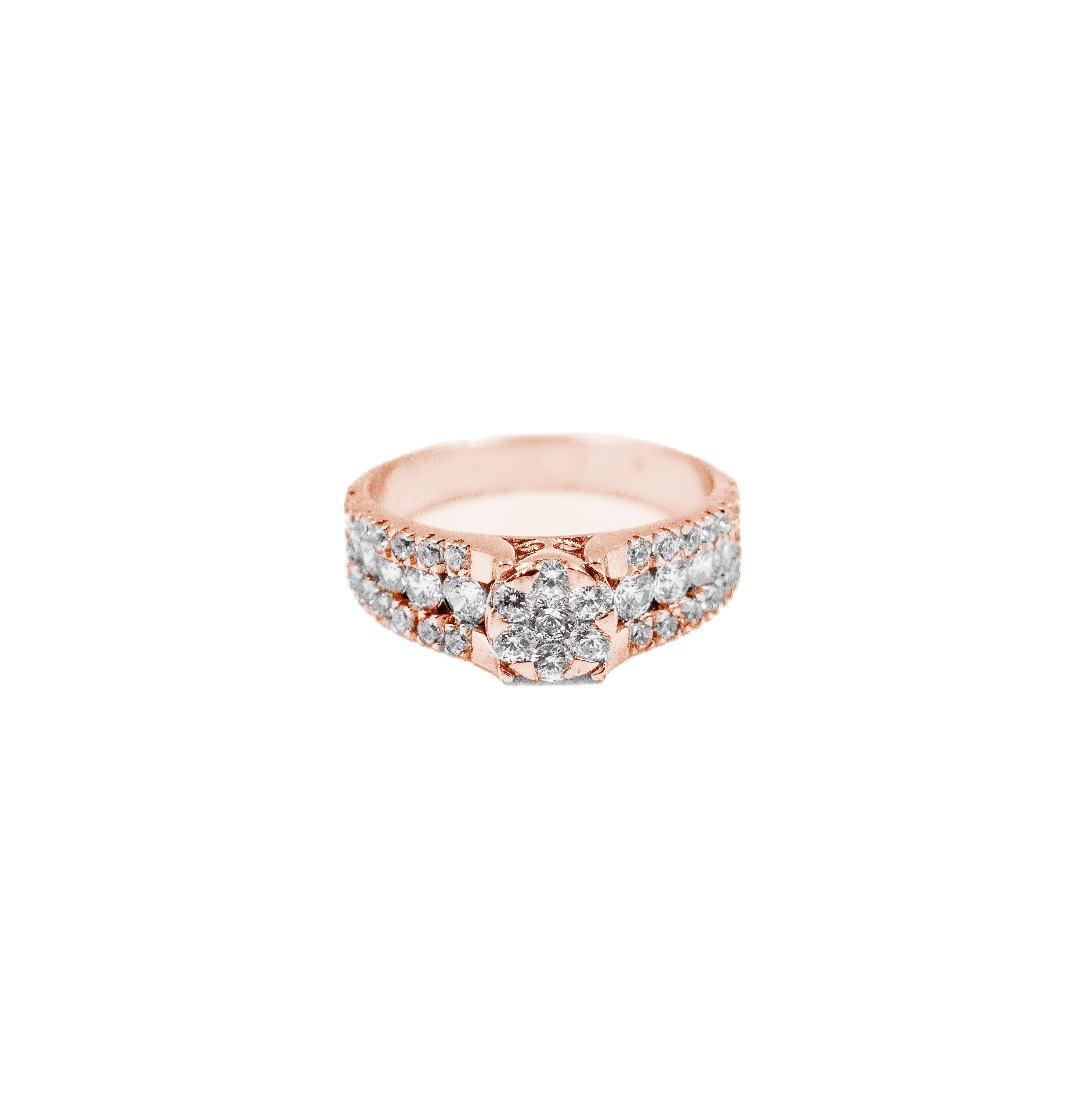 Round Cluster 3 Row Ring