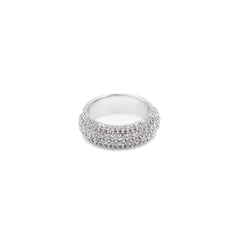 Four Row Diamond Ring