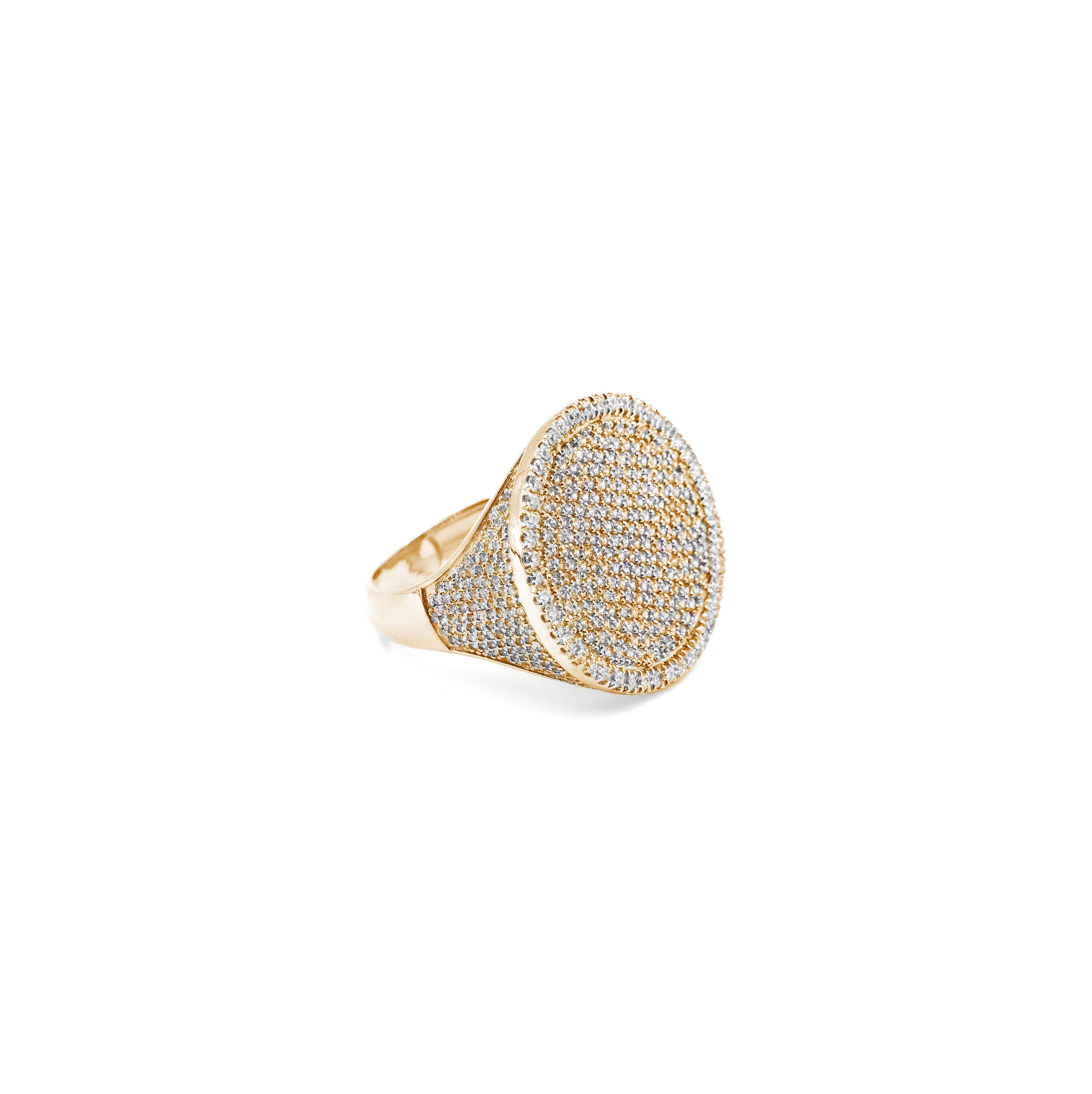 Round Signet Ring