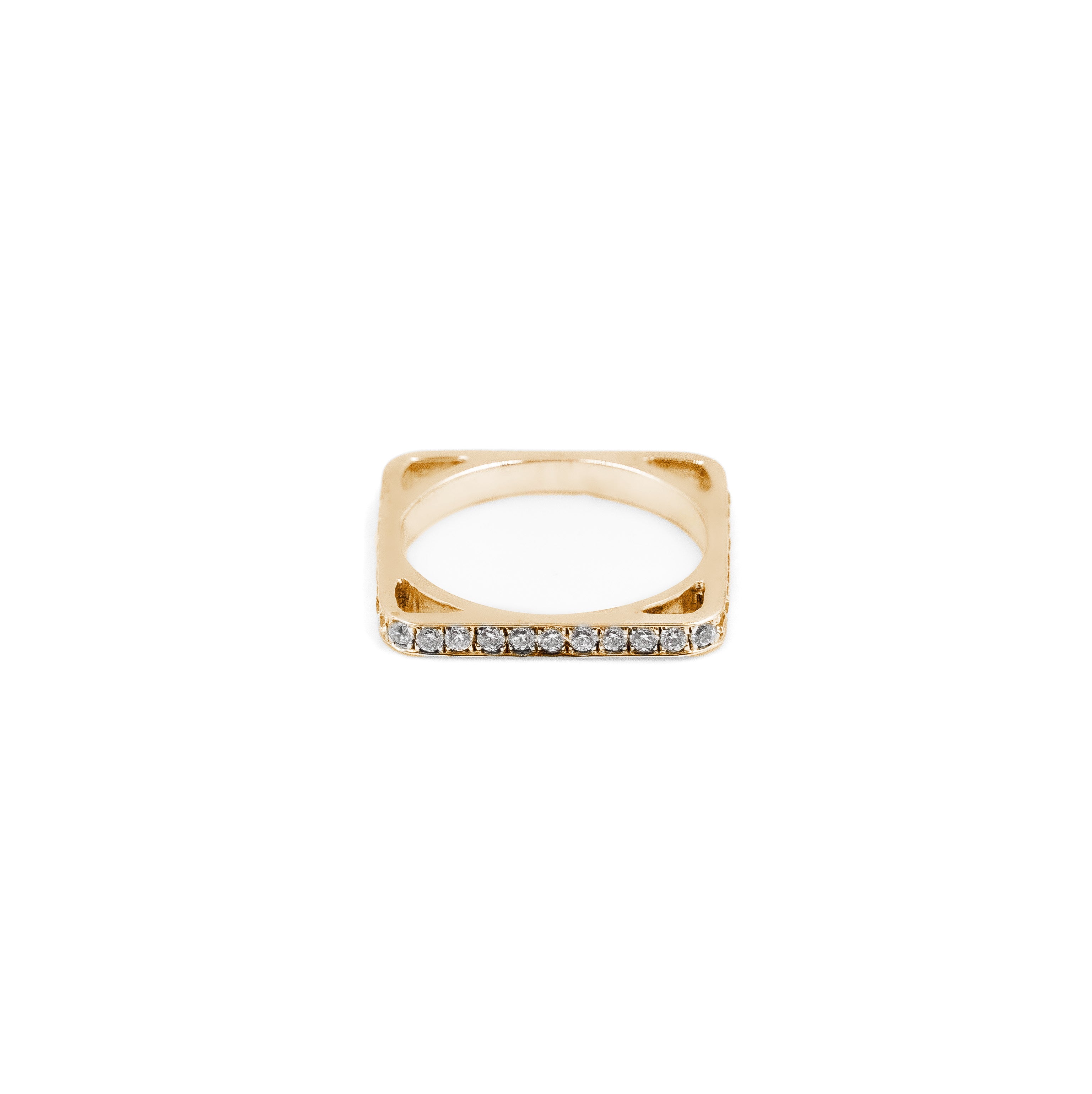 Square Diamond Band