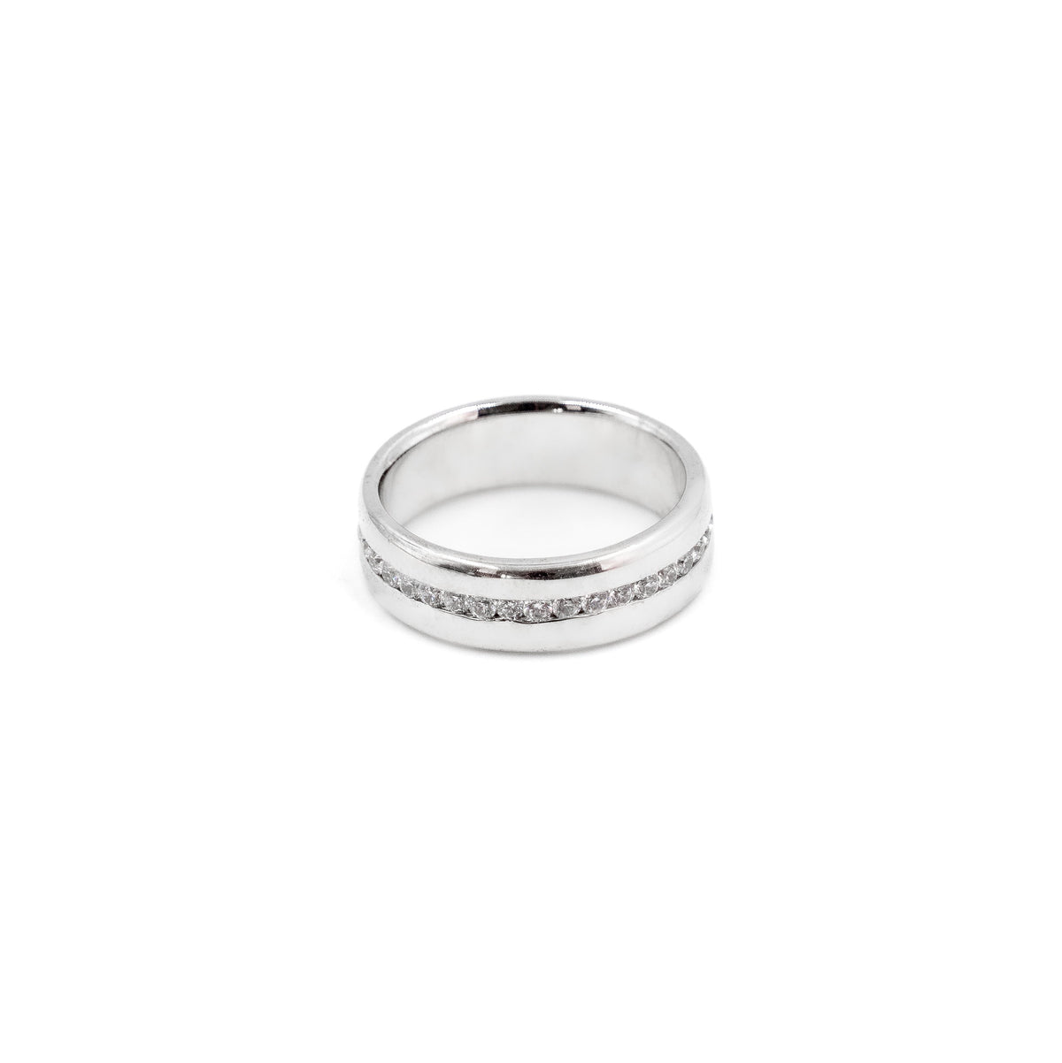 Single Diamond Band
