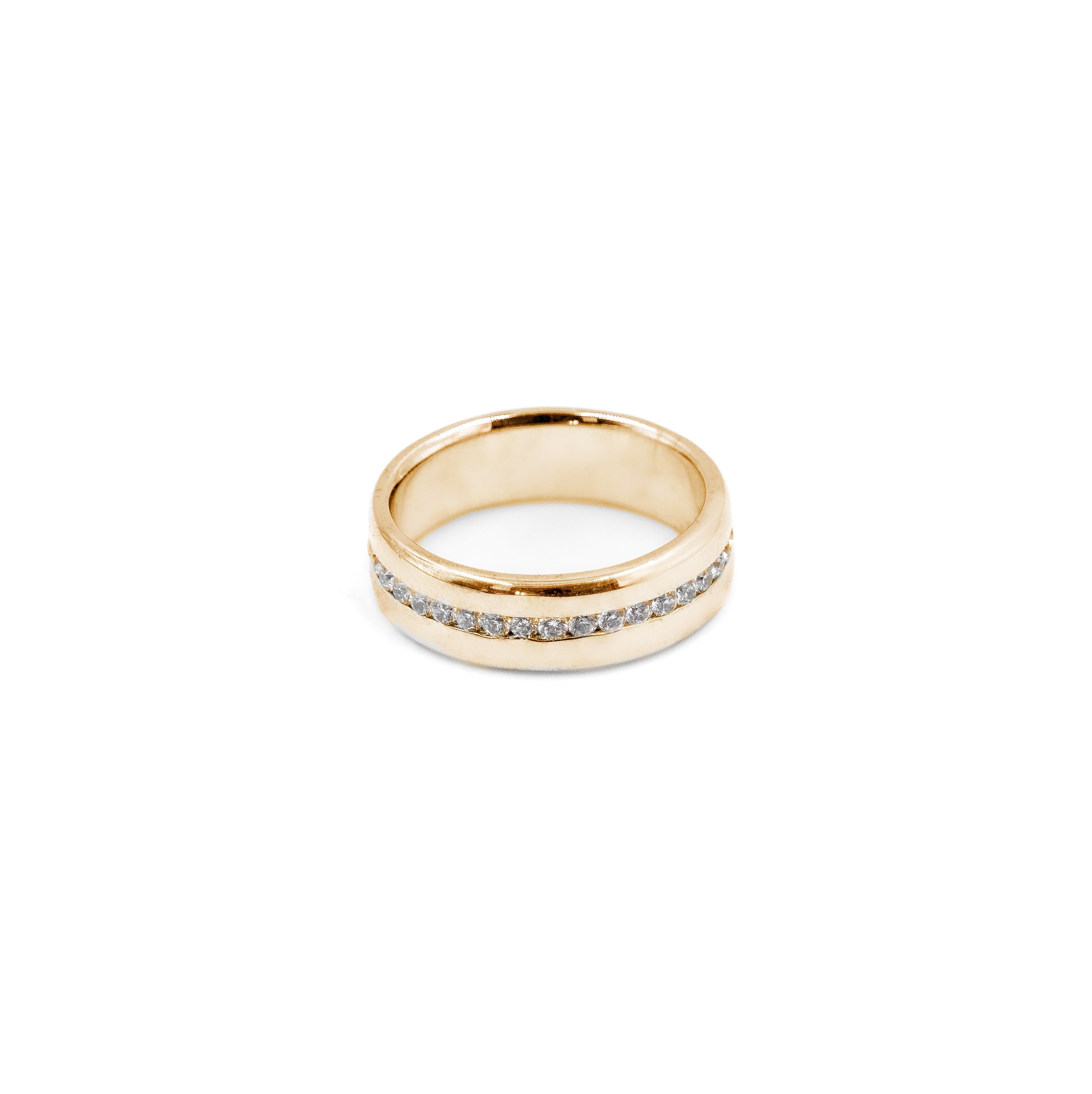 Single Diamond Band