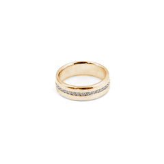 Single Diamond Band